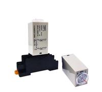 XDDQWSWA 1 PC DC12V 24V H3Y-2 Time Relay 8Pin Power-on Delay Rotary Knob 5S/10S/30S/60S/3M/5M/10M/30M Timer(0-10minutes DC24V)