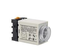 XDDQWSWA ST3PA-A/B/C/D/E/F/G Time Relay With Base Socket AC 220V 110V 380V Power On Time Delay 8 Pins Off Delay Timer Relay(AC220V,A-E(60S 10M 60M 6H)