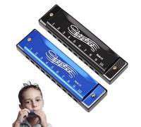 XdealCozyxc 10 Holes 20 Tones Kids Harmonica, Blues Mouth Organ Key of C