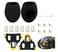 XdealCozyxc 4PCS Cleats for Cycling Shoes, Cleats Set for Shimano SPD-SL (SH11 SH12 SH10) SPD SH51 Indoor Cycling Black