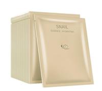 XdealCozyxc 5PCS Silk Sheet Snail Essence Face Mask Sheets, Deep Hydration Moisturizing