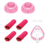 XdealCozyxc 6 Pcs Cpap Mask Liners, Pink Cpap Masks Accessories for Reducing Indentation
