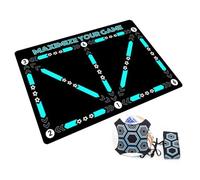 XdealCozyxc 60x90cm Football Training Skills Mat, Ball Mastery Mat Football