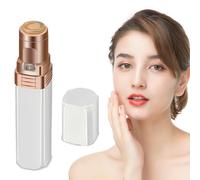 XdealCozyxc Facial Hair Remover for Women, Mini Electric Ladies Face Shaver for Lips Chin Cheeks (No Batteries Included)