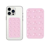 XdealCozyxc Silicone Suction Phone Holder Cups, Double Sided Phone Suction Pad for Shower Mirror Car Selfies