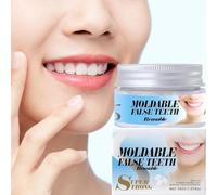 XdealCozyxc Temporary Tooth Filling Repair Kit, Moldable False Teeth for Chipped & Missing Tooth Replacement