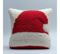 XDEGHUANGSS DIY Xmas Cushion Latch Hook Kit for Adults,Relaxing Holiday Craft Activity, Make a Festive Throw Pillow with Colourful Yarn & Printed Canvas,43x43 cm-10