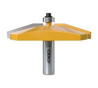 XDENGP Bevel Raised Panel Router Bits 1/2 Shank for Cabinet Door, 3-1/2-Inch Diameter, Shaker Raised Cabinet Door Making Frame Panel Design Router bits Use with Rail and Stile Moulding Router bit