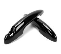 XDETGOK Car Door Handle Compatible with BMW for Mini for R50 for Cooper 2001-2006 for R52 for Convertible 2004 2005-2008 Gloss Black Exterior Door Handle Cover Trim