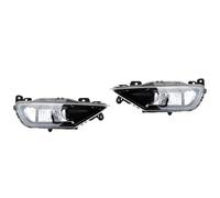 XDETGOK Fog Light Assemblies Compatible With Volvo For XC90 2016-2021 Daytime Running Light Front Headlight Foglight Driving Day Turn Signal Lamp 31395865 31395866(1 pair)