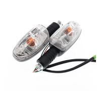 XDETGOK Indicators Turn Signal Compatible With Suzuki 2pcs Motorcycle Front Turn Signal Light Amber Blinker Indicator Flasher Lamp 12V For Universal Modification Parts