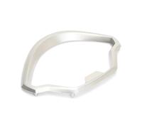 XDETGOK Moto Trim parts For Vespa For GTS 300 2023 2024 Motorcycle Accessories Instrument Hat Sun Visor Meter Cover Guard Screen Modification Accessories(Silver)