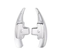XDETGOK Paddle Shifters Compatible with Benz for C-Class for W205/S205 for CLA for C117 2015 2016 2017 for GLK Car Steering Wheel Paddle Shifter for Fit(White)