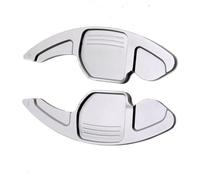 XDETGOK Paddle Shifters Compatible with Seat for Leon for Ateca for Ibiza Car Steering Wheel Paddle Shifter Shift Paddle Extension Paddles for Fit Accessories(White)