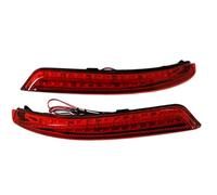 XDFYHUIB Warning Reflector Compatible With Nissan For Bluebird For Sylphy 2009 2010 2011 2Pcs Car Rear Bumper Reflector Light Brake Stop Marker Lamp