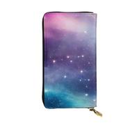XDHFFJUCK Magic Space Leather Wallets Stylish Men's Wallet Money Clip, Fold Wallet, Card Holder, Billfold, Travel Wallet, E-Wallet, Storable Pocket for Credit Cards Notes and Coins