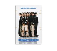XDINARY HEROES Print Album Cover Signed Limited Poster,Music Cover Posters,Pop Hip Hop Rap Singer Star Music Poster Aesthetic Canvas Wall Art for Girl And Boy Teens Dorm Decor 12x18inch(30x45cm) Unfra