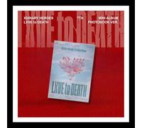 XDINARY HEROES - (THE END.) XDINARY HEROES LXVE TO DEATH 7th Mini Album [PHOTO BOOK] / CD+Book+Photo+4 Card+POB