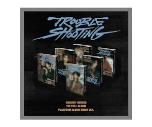 Xdinary Heroes TROUBLESHOOTING 1st Full Album NEMO O.DE Version Case+1p Lenticular QR Card+12p PhotoCard+1ea Sitcker+Tracking Sealed XH