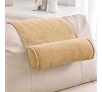 XDKS 1-Pack Neck Pillow for Recliner Head Pillow, Large Neck Roll Recliner Head Travel Pillow for Car/Outdoor Chair and Sofa (Camel)