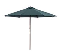 XDLEDMKIZ 3.0M Cantilever Hanging Sun Umbrella, Large Garden Parasol In Aluminium Sun Shade Lightweight Sturdy For Beach/Pool/Patio/Outdoor Shelter Tent Canopy Good-White-A