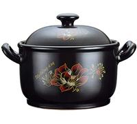 XDLEDMKIZ Ceramic Casserole Earthen Pot Clay Pot for Cooking Ceramic Cookware - Non-Stick, One-Pot Multi-Purpose, Easy to Clean