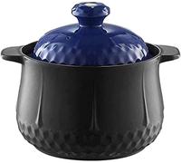 XDLEDMKIZ Ceramic Cookware Soup Pot Healthy Stew Pot Clay Pot Stockpot Earthenware