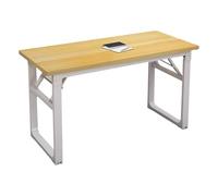 XDLEDMKIZ Portable Folding Conference Table Modern Modular Desk for Office Training Easy Setup & Space-Saving Design Perfect for Meetings Workshops & Group Collaboration