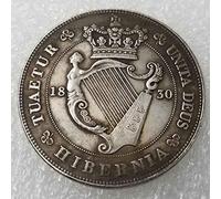 XDLiu Best Morgan Silver Dollars - British Crown George IV Welsh Coin -1830 Coin Collecting - Silver Dollar Old Coin