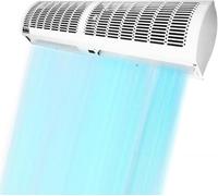 XDLYWUZIQ Air Curtain, Silent and Energy-Saving Wall-Mounted Unit, Adjustable Angle of Bi-Directional Air Vents, for Supermarkets and Restaurants White-120CM/47.2IN