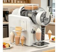 XDLYWUZIQ Slushie Machine for Home, No Ice Needed White