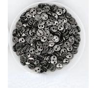 XDMING 100pcs Mini Metal Buttons 3-8mm for 1Handmade Doll Clothes Round Buckles 2 Holes Scrapbooking Buttons Sewing Accessories