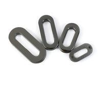 XDMING 4/10Pcs 18/25/32/38mm Eyelets Buckle Screw Metal Oval Ring Egg-shaped Grommet Hook Bags Strap Shoes Clasp Hardware Accessories