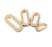 XDMING 4/10Pcs 18/25/32/38mm Eyelets Buckle Screw Metal Oval Ring Egg-shaped Grommet Hook Bags Strap Shoes Clasp Hardware Accessories