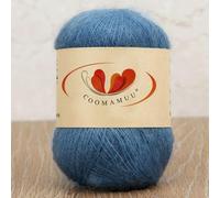 XDMING 50G superfinThine Soft Mohair Yarn Wool Cashmere Crochet Thread Puffy Thread For Knitting Baby Sweater DIY Scarf Shawl