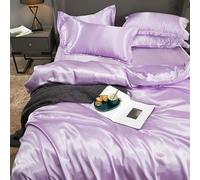 XDMING Mulberry Silk Bedding Set Bed Sheets and Pillowcases King Size Bedding Sets Soft Skin Friendly Silky Bed Sets