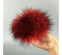 XDMING Real Pom Poms Luxurious Fur Balls For Knitted Cap Winter Beanies Fur Accessories