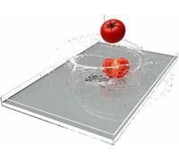 XDRGOOIUY Height 5cm/1.97" Acrylic Floating Photo Props Shooting Tray, Display Showcase, Clear Shallow Water Tank, Portable Food Cosmetic Storage Box