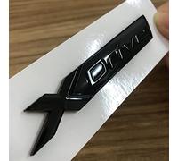 Xdrive Black Car X Drive Emblem Badge Number Boot Luggage Badge Badge