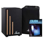 XDrum Primero Cajon Negra including Bag (Snare Sound, Box Drum, Drum Box, Wood)