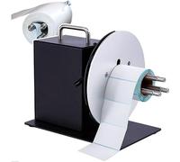XDTKJDZ Label Rewinder, 185 MM Automatic Rewinding Machine,Machine Synchronised with The Printer, Adjustable Speed, Office, Warehouse