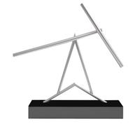 XDTKJDZ Motion Machine Decoration, Chaos Pendulum Perpetual Motion Machine Ornament, Operating Diameter 40cm, for Home or Office, DIY Beginners, Battery Operated