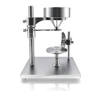 XDTKJDZ Powder Repose Angle Tester, Powder Particle Repose Angle Measuring Instrument, Outlet Diameter 10mm, Taper 60° ±0.5°, for Labs, Factories, Quality Control/Granular