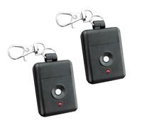 XDTKML Replacement for Linear Ladybug Garage Door Remote Compatible with Linear Garage Door Opener Mini-T Delta 3 Series Transmitter Remote 8 DIP Switch 310MHZ with Keychain - 2 PCS