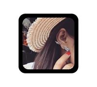 Xduargs Boho Arrow Earrings Vintage Arrow Cupid Earrings Large Arrows Statement Earring Silver Front Back Earring for Women