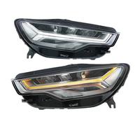 XDXLBGDGAN Car Headlight Assemblies For A6 For C7 For PA 2012-2018 Led Headlights Assembly Upgrade High Configuration Matrix Styling DRL Front Lights Fog Lights Car Front Lights(16-18 Xenon)