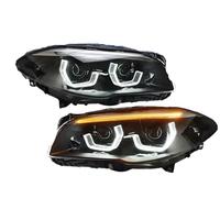 XDXLBGDGAN Car Headlight Assemblies For F10 For F18 2011-2017 For 5 Series LED Headlight Assembly Car Accessories 2 Pcs Full Led Front Lights Fog Lights Car Front Lights(2014-2017 No AFS)