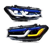 XDXLBGDGAN Car Headlight Assemblies For G30 2018-2020 For 5 Series 530i 525i For M5 For G38 LED Headlamp Front DRL Car Accessories Fog Lights Car Front Lights(Xenon)