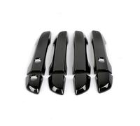 XDXLBGDGAN for Civic 10th LHD Carbon Fiber Grain/Glossy Black Exterior Door Handle Pull Cover Trim Exterior Accessories Car Exterior Door Handles(B Glossy Black)