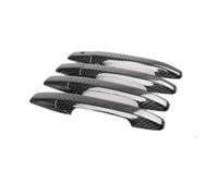 XDXLBGDGAN for Civic 8 2006 2007 2008 2009 2010 Car Door Handle Cover Trim Car-Styling Exterior Parts Accessories Car Exterior Door Handles(Carbon Fiber 4pcs)